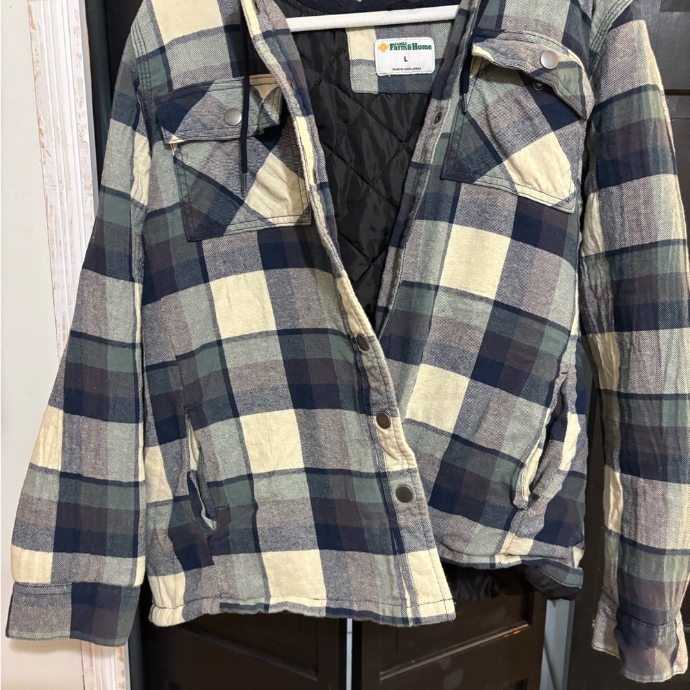 Men’s flannel jacket